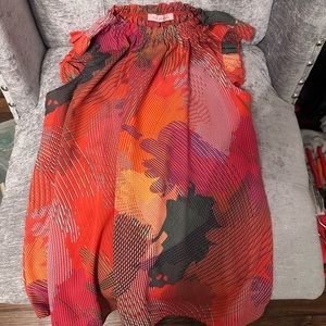 Ces Femme Red Blouse